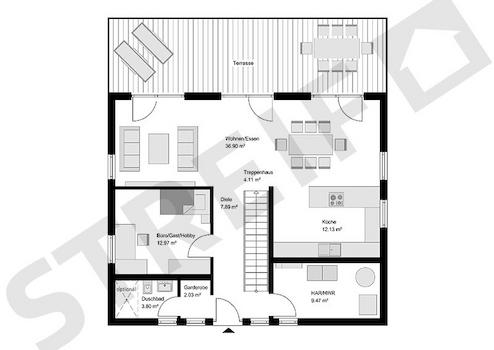 Aktionshaus Stadvilla Neubau vom Energiespar Spezialisten - Streif – Budenheim, de – Vorschaubild 2
