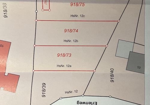 Lageplan Flurstücknr. 918/39
