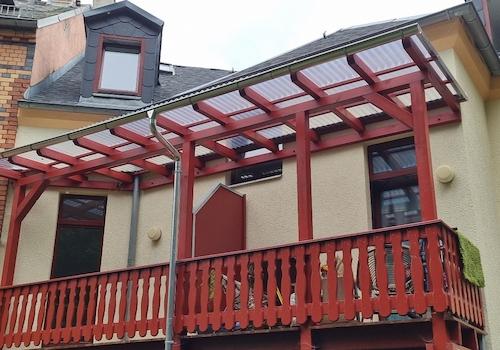 Hinteransicht - Balkone