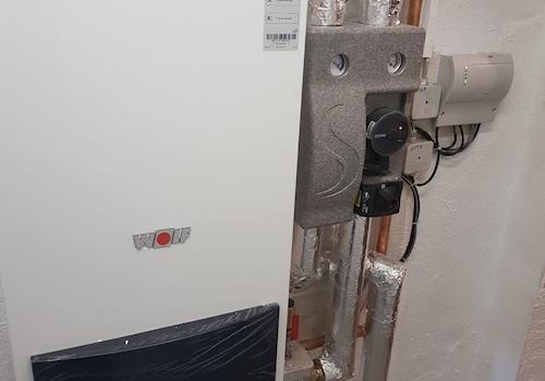 Neuwertige Gas-Brennwerttherme