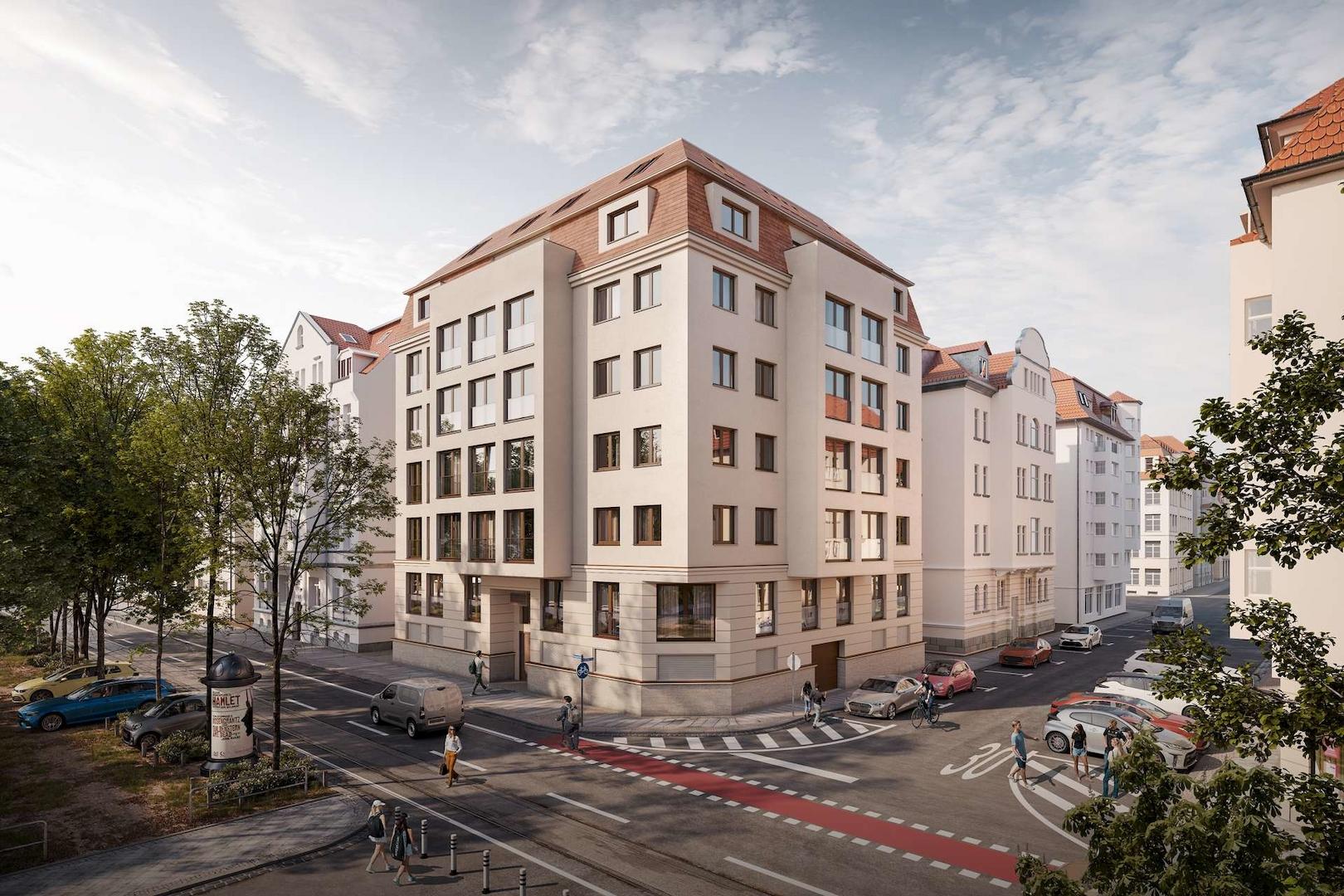 Vorderansicht Visualisierung