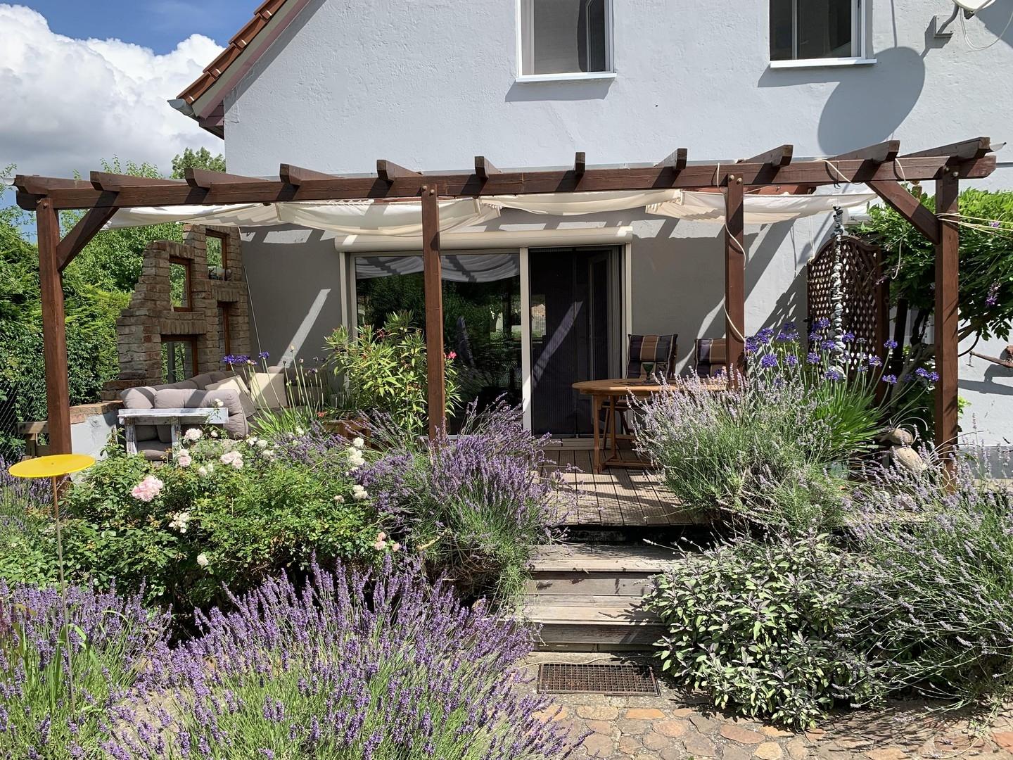 Südseite mit Terrasse