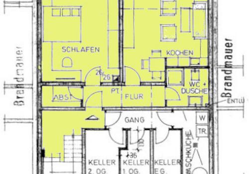 5193 - Grundriss der Wohnung