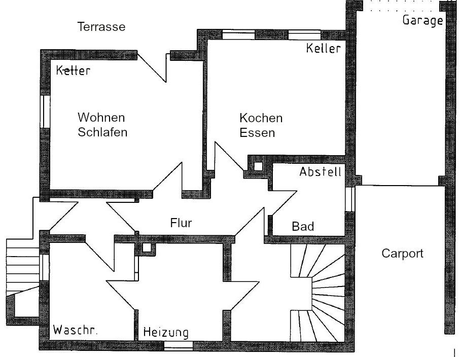 5263 - Unterschoss - Einliegerwohnung