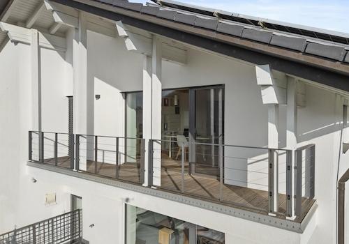 Balkon Büro / Schlafzimmer