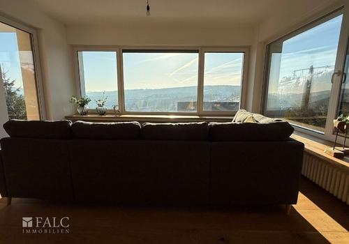 Ausblick aus dem Wohnzimmer