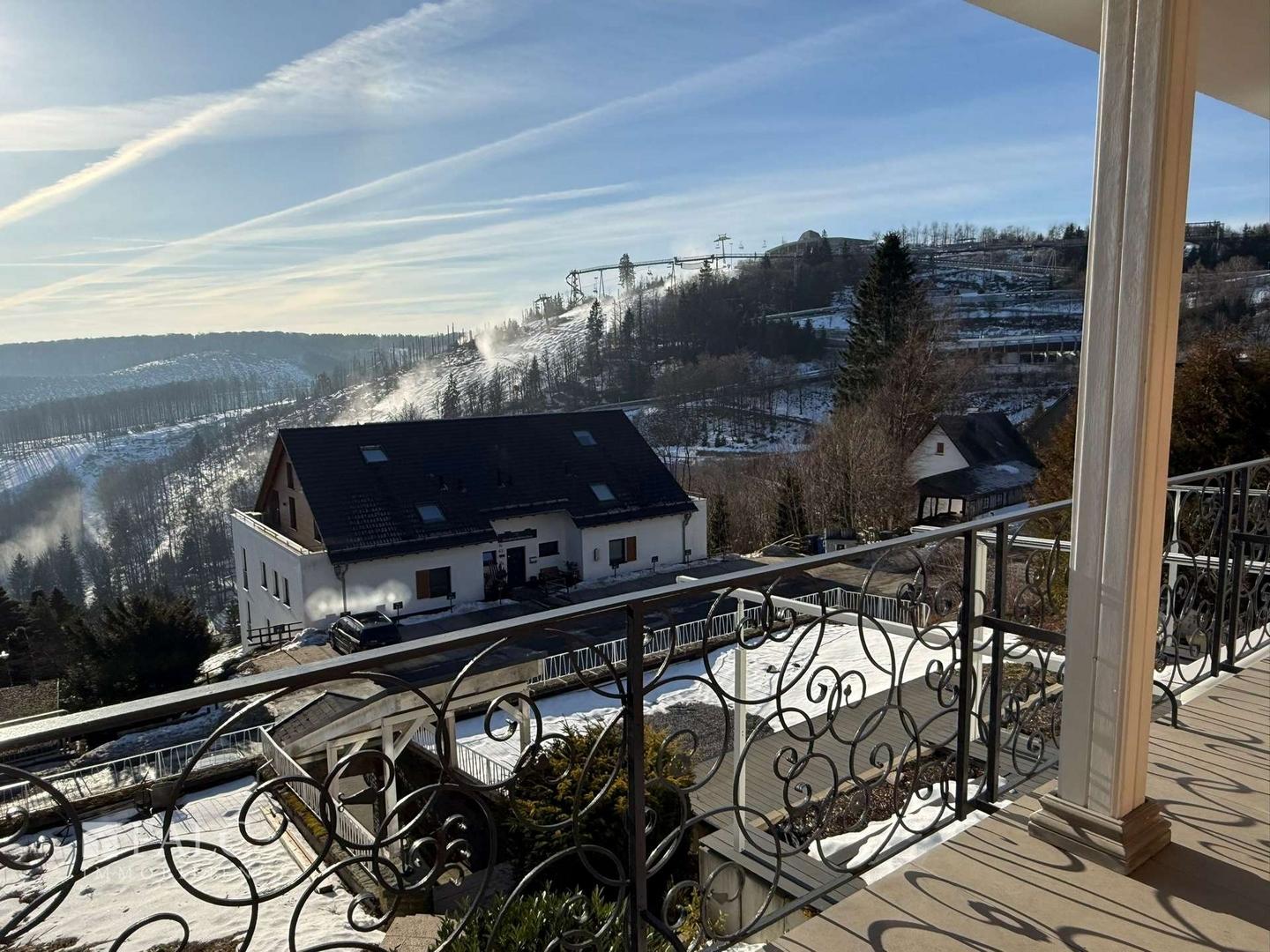 Ausblick von der Loggia