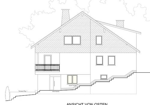 Ansicht von Osten Winterberg