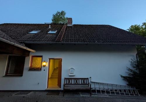 Nordseite mit Eingang