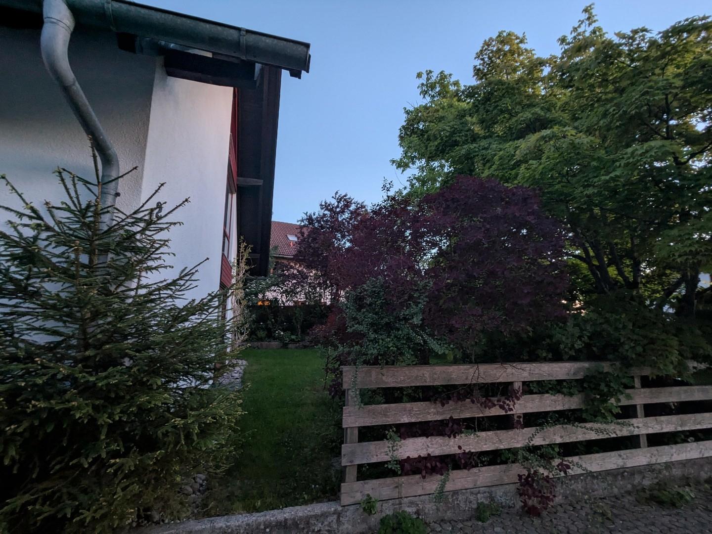 Einfahrt Blick nach Süden