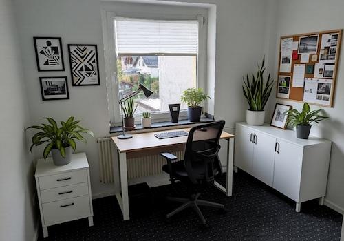 Büro Visualisierung (nachher)