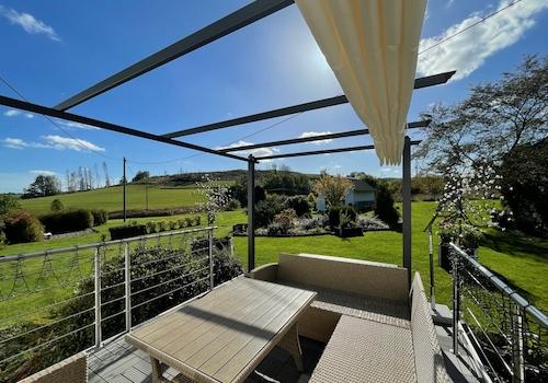 Ausblick in den Garten