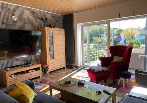 schöner Ausblick in den Garten