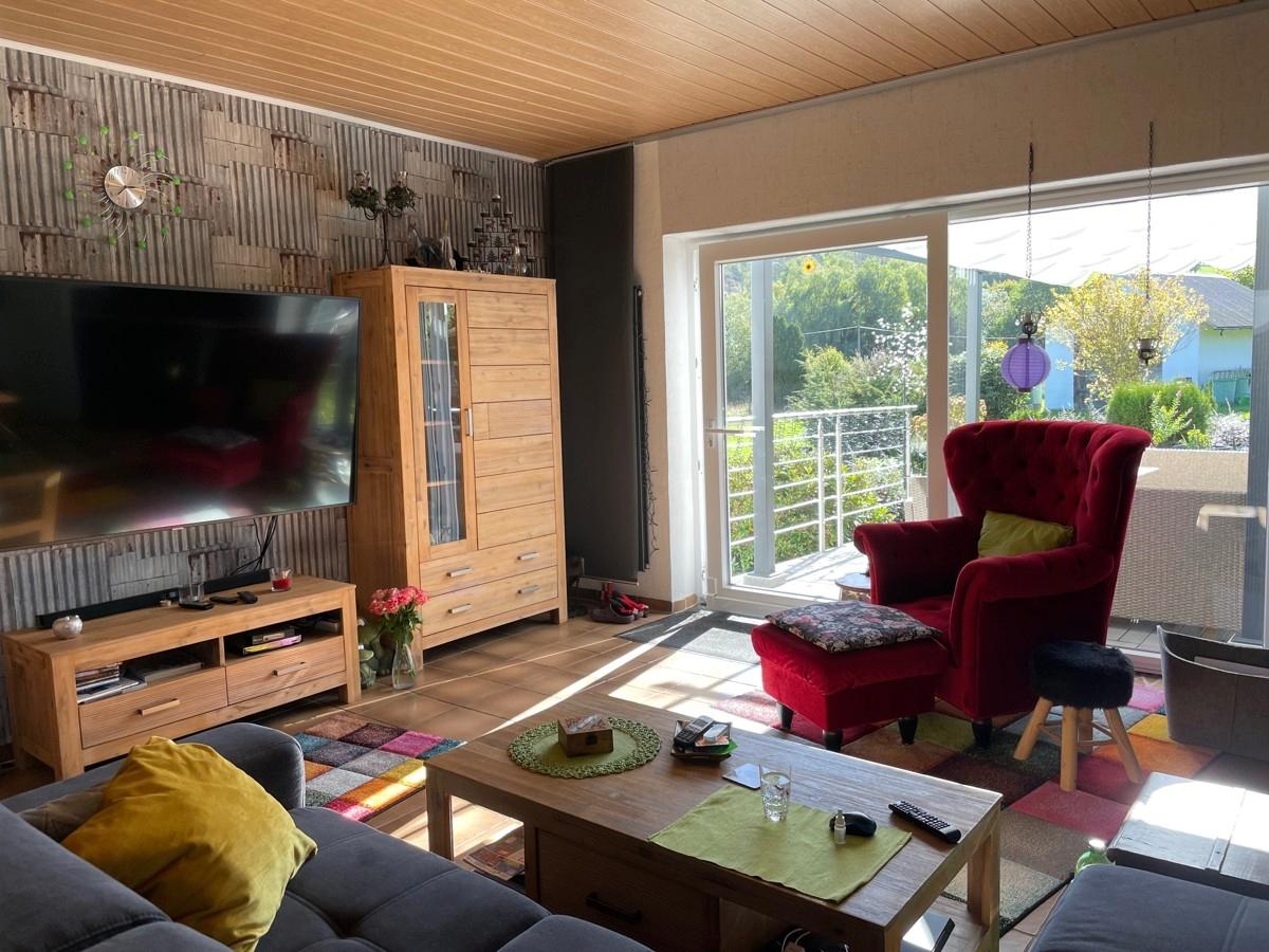 schöner Ausblick in den Garten