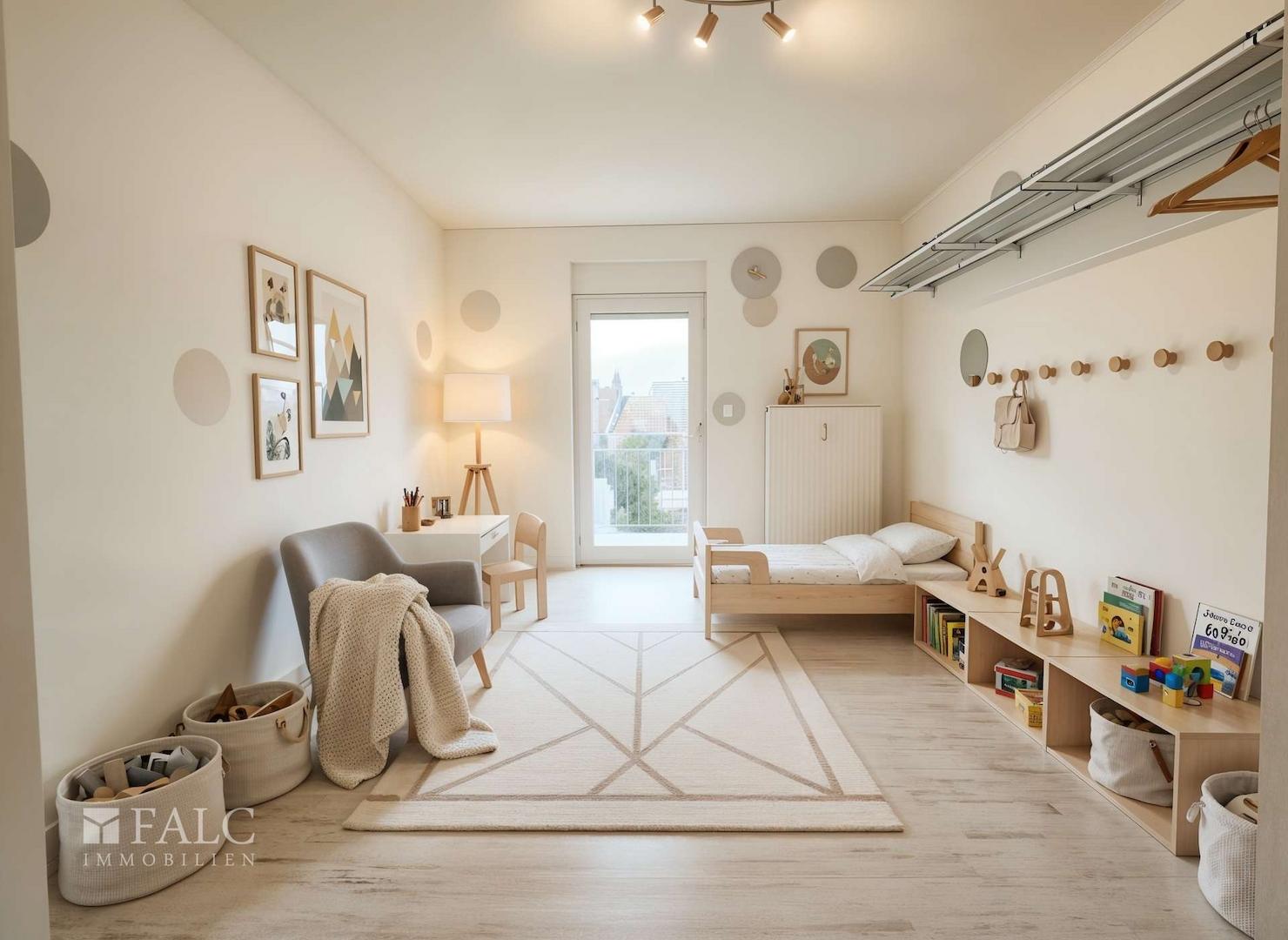 Kinderzimmer KI generiert 