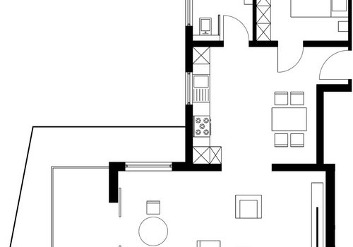 Grundriss Wohnung 3