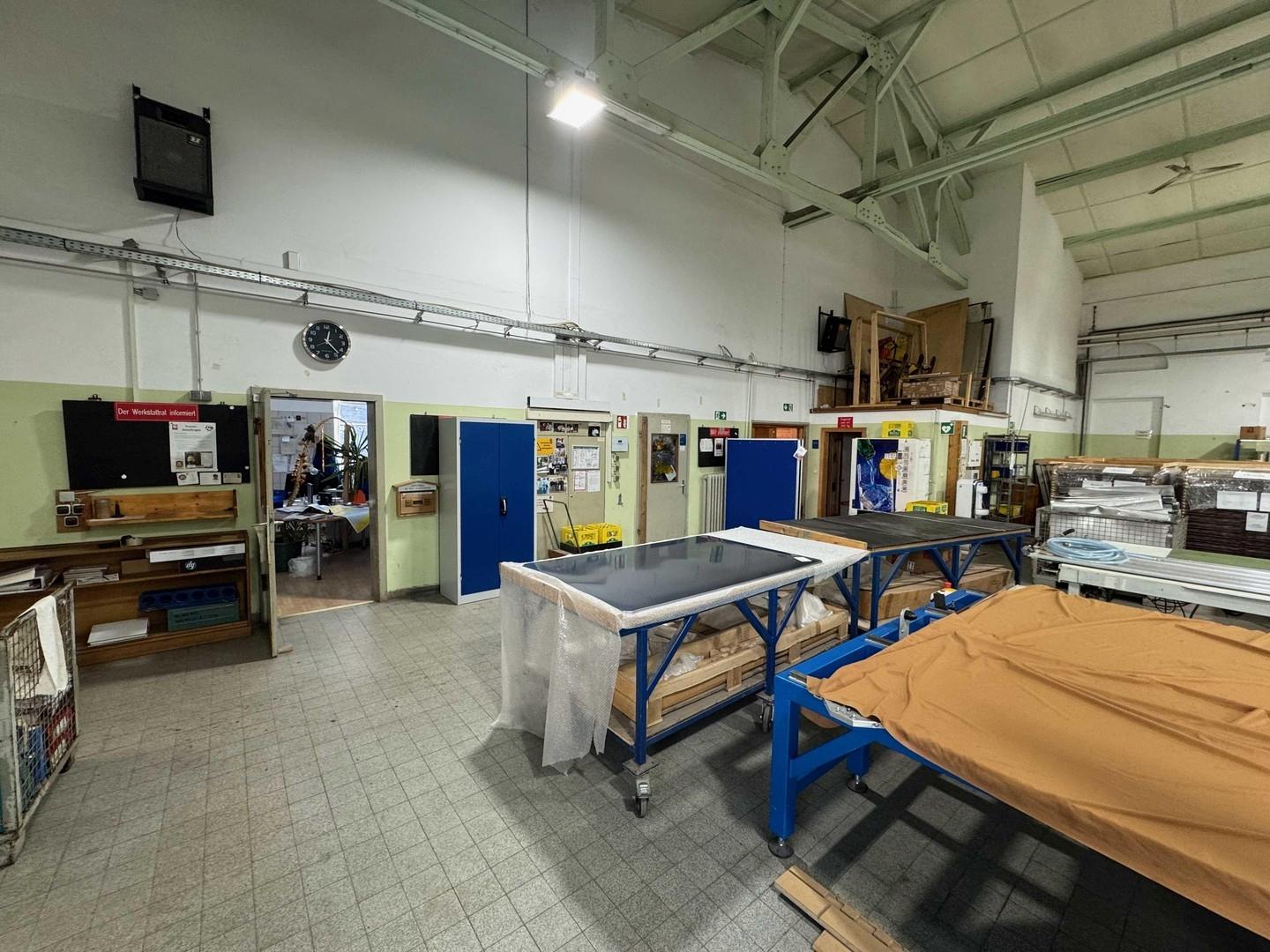 Ansicht Büros und Meisterbüros