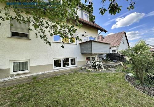 Gartenansicht des Hauses