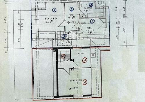 Grundriss Dachgeschoss