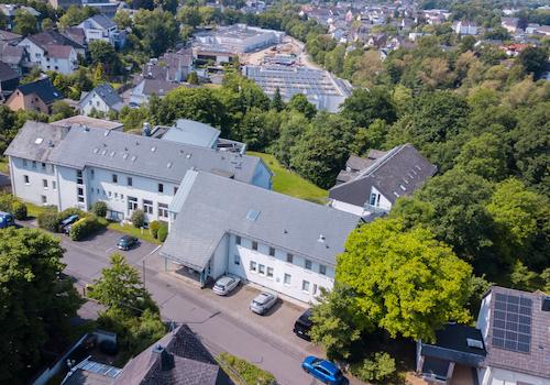 Luftaufnahme Straßenseite