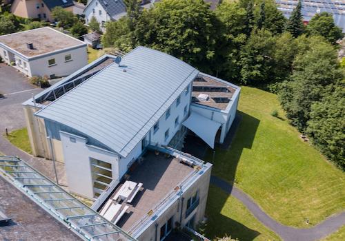 Luftaufnahme Seitenansicht