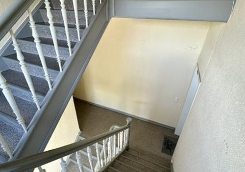 Treppenhaus Sicht zum 2. OG