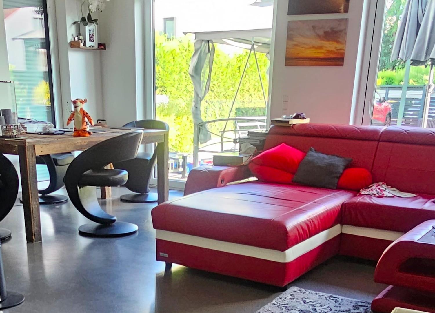 Blick zur Südterrasse