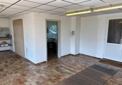 Büro in der Garage