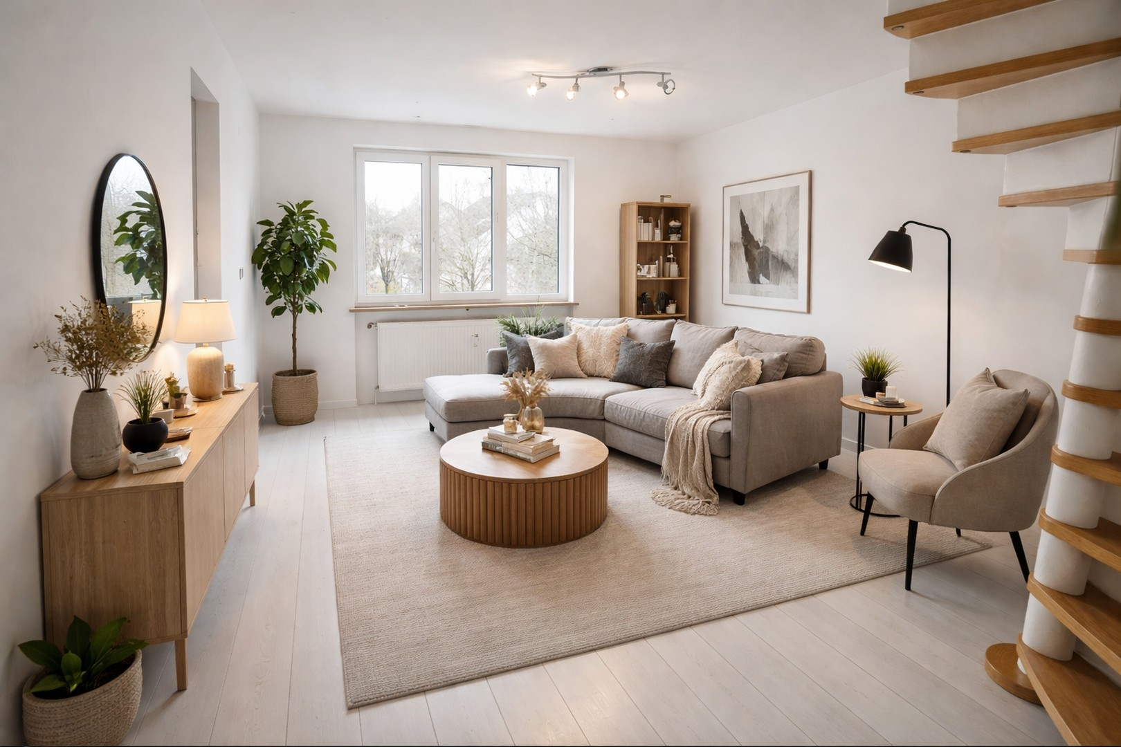 Wohnzimmer (KI-generiert)