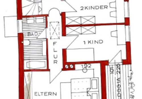 Grundriss Obergeschoss