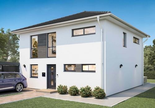 Gestaltungsvorschlag Hauseingangsseite