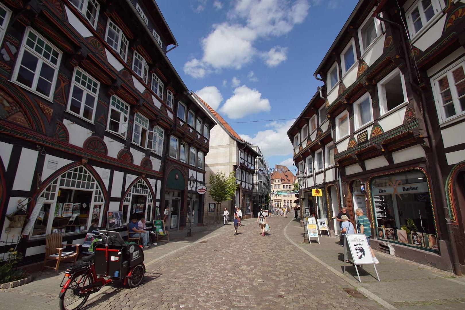 Umgebung mit Blick zum Objekt