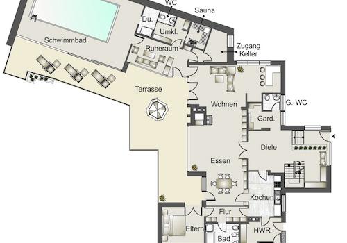 Grundriss Erdgeschoss