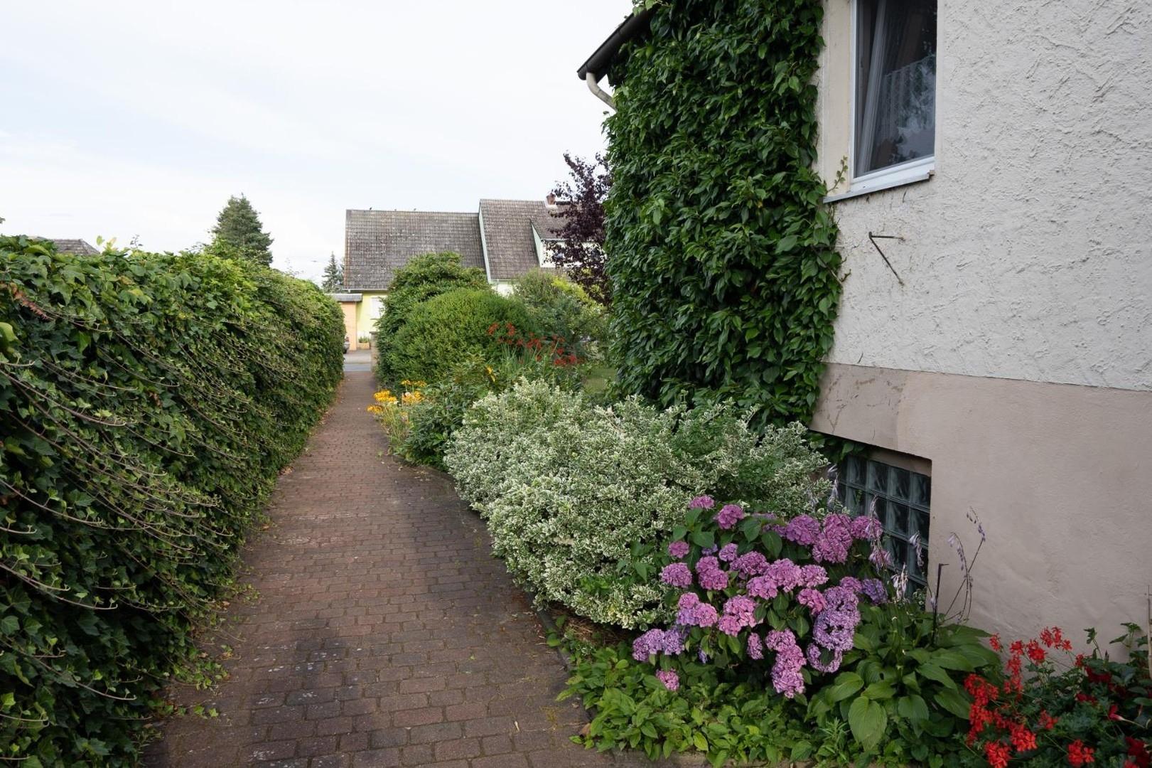 Zugang von der Straße