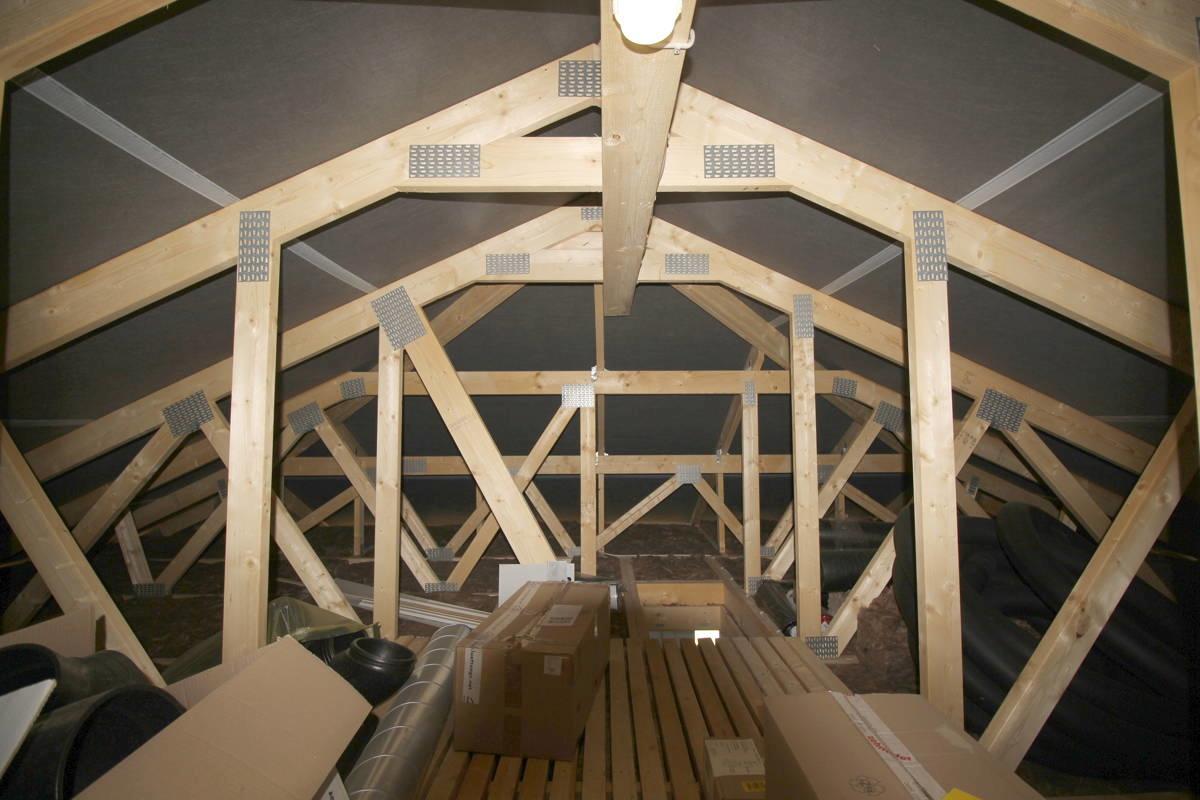 Gedämmter Dachboden als Abstellfläche