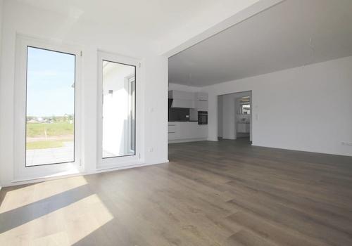 Dreh- und Angelpunkt des barrierearmen Bungalows