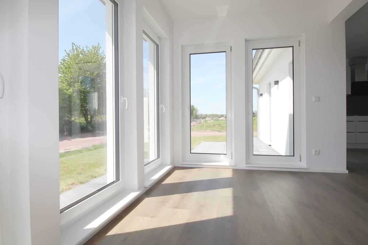 Terrassenblick vom Esszimmer