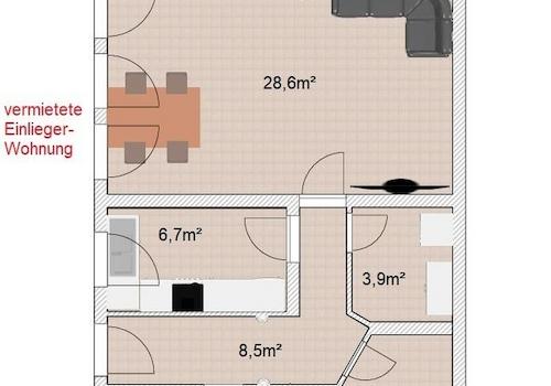 Einliegerwohnung Grundriss