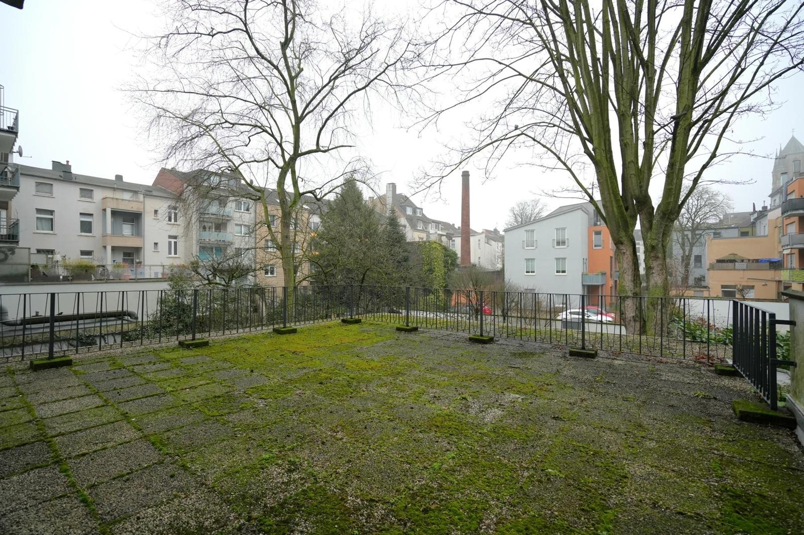 Terrasse mit 50m²