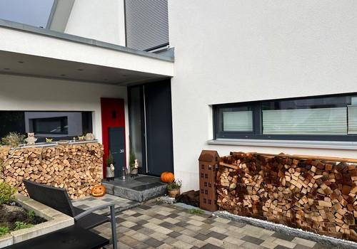 Ansicht West, Eingang