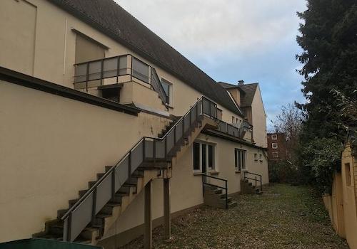 Rückansicht Gewerbe
