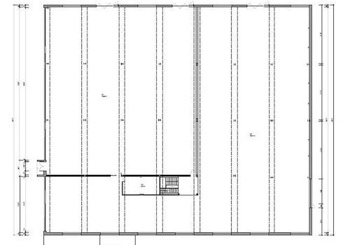 Grundriss Werkhalle