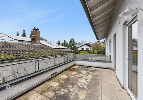 Terrasse nach Nordwesten