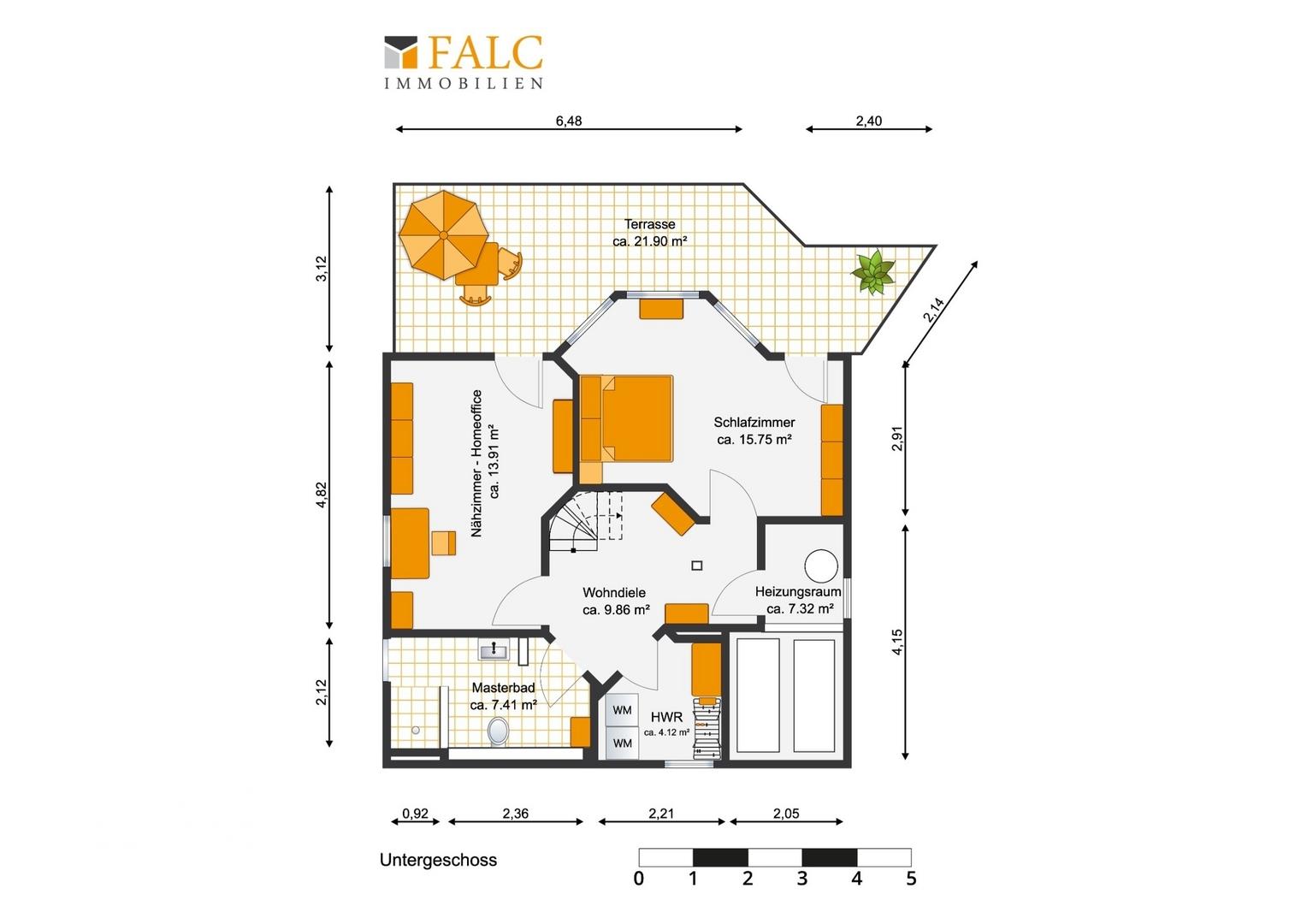 Grundriss Untergeschoß 