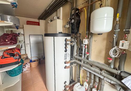 Gemeinschaftlicher Heizungsraum Whg. 1