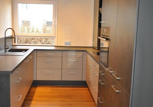 Küche mit viel Stauraum