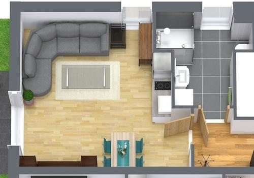 Grundriss Wohnung 1 EG