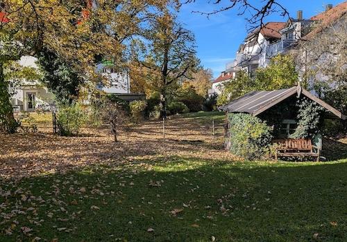 Gartenblick nach Westen/Herbst