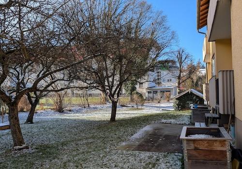 Gartenblick nach Westen