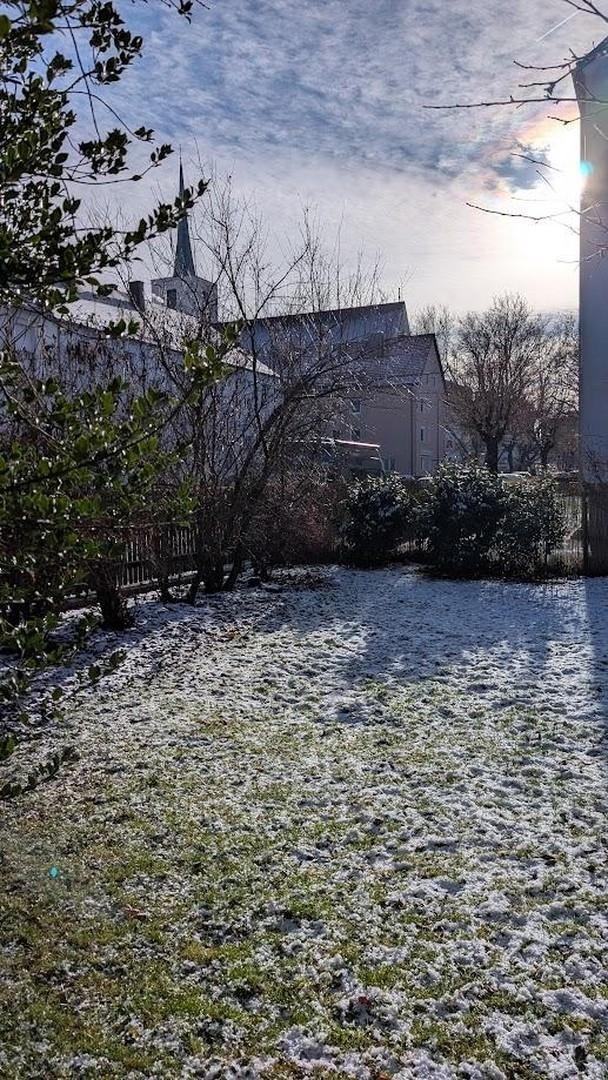 Gartenblick zur Kirche